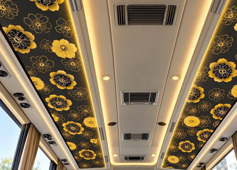 PETLAM decorative film on bus body panels – TopDecor
