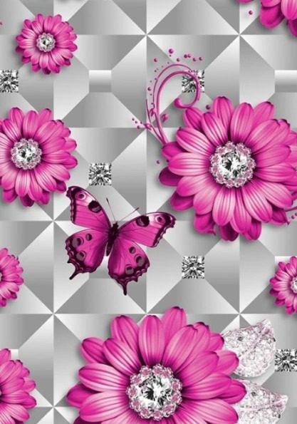 PETLAM decor film design Printed Flower 143 - TopDecor