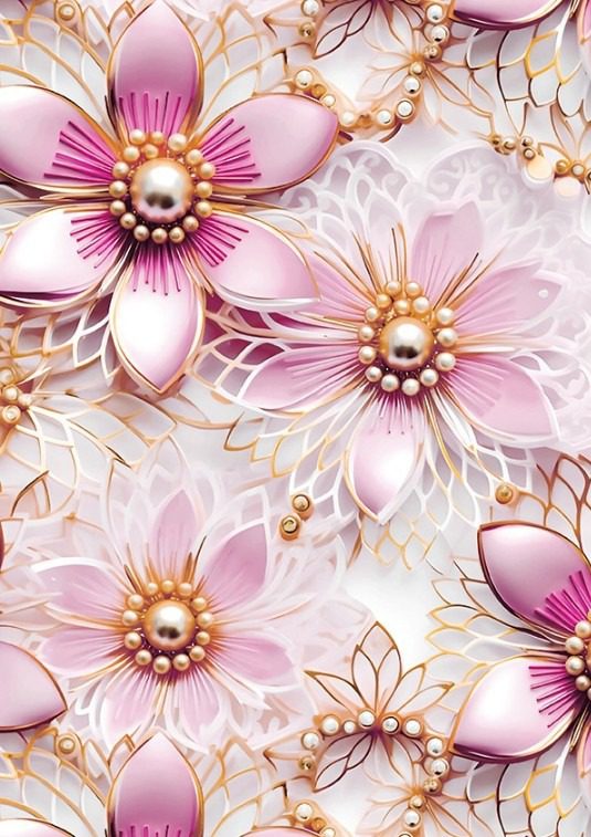 PETLAM decor film design Jwell Floral Empress (A) - TopDecor